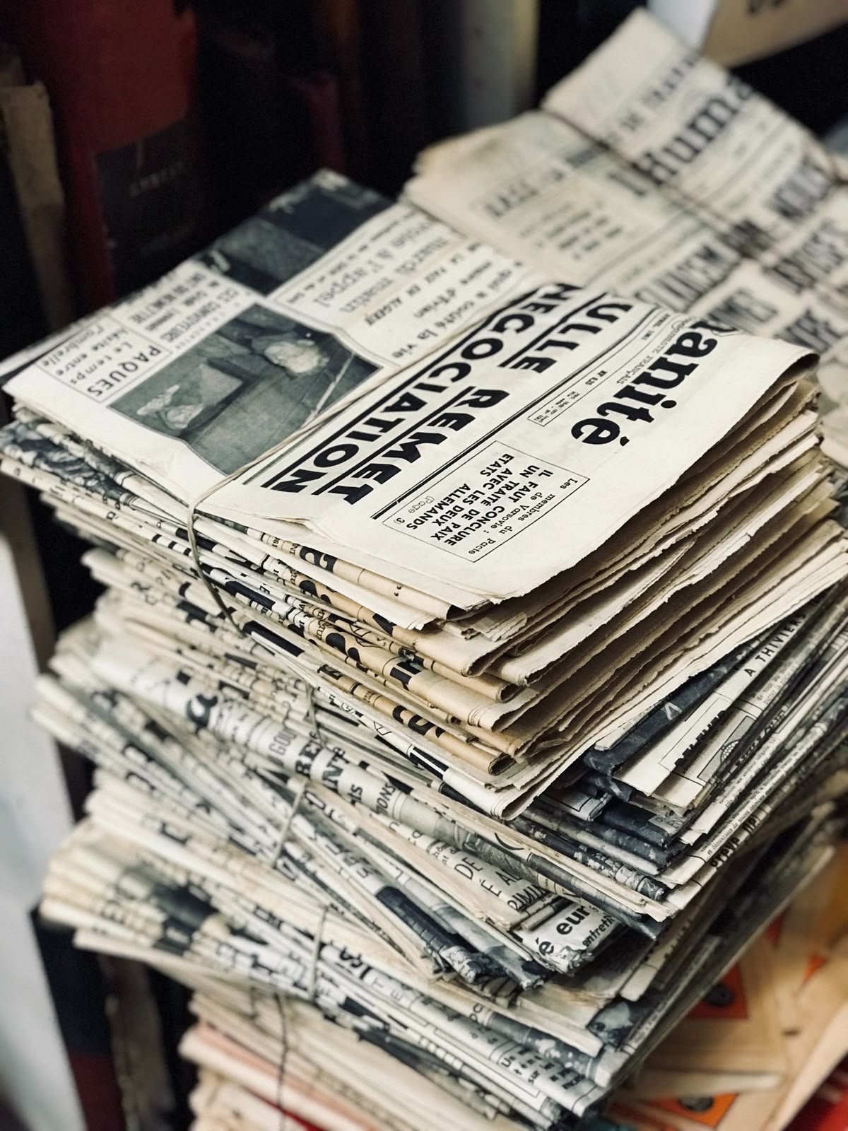 Newspaper scrap rate